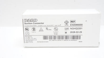 Bard EN0066000 Suction Connector - Box of 9